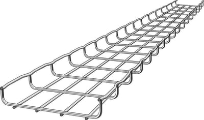 Legrand Cablofil CF-30-300-RS Wire mesh tray - Cablofil CF, 30mm, 300mm, 3M, steel ( stainless 316 )