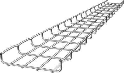 Legrand Cablofil CF-30-300-X Wire mesh tray - Cablofil CF, 30mm, 300mm, 3M, steel ( Hot-dip galvanised )