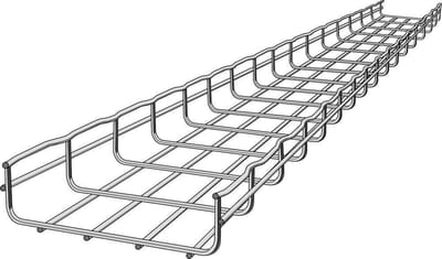 Legrand Cablofil CF-54-400-E Wire mesh tray - Cablofil CF, 54mm, 400mm, 3M, steel ( El-galvanised )