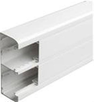 Legrand DLP 50130 Installation channel click system 2 tracks - DLP, 50 x 130mm, white, 2M, plastic