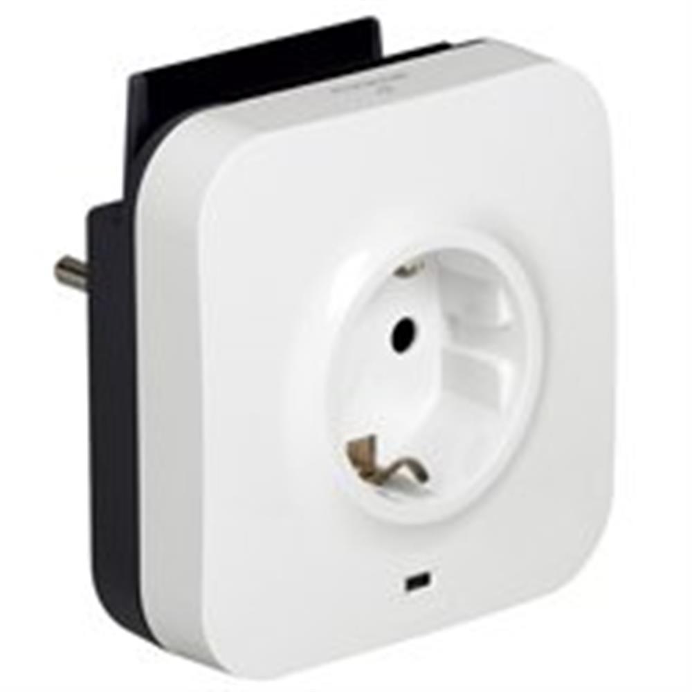 Legrand Mosaic USB Charging Adapter with surge protection - Round straight
