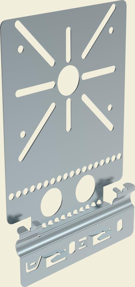 Legrand P31 H60 Quick PG Mounting Plate - P31 Quick, 200mm, 125mm, steel ( El-galvanised )