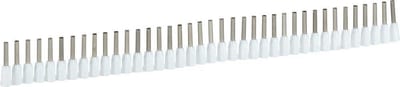 Legrand Starfix 37661 Terminal Tube on band - 0,50 mm², Insulated, PA-Cu ( Polyamide / copper ), white