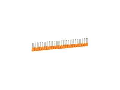 Legrand Starfix 37667 Terminal Tube on band - 4 mm², Insulated, PA-Cu ( Polyamide / copper ), Orange