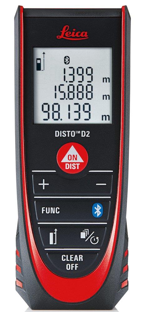 Leica Disto D2 Bluetooth Distance meter - 100M, 1.5mm
