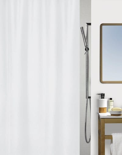 Leijma Bio Shower curtain - 2000mm, white, 1200mm