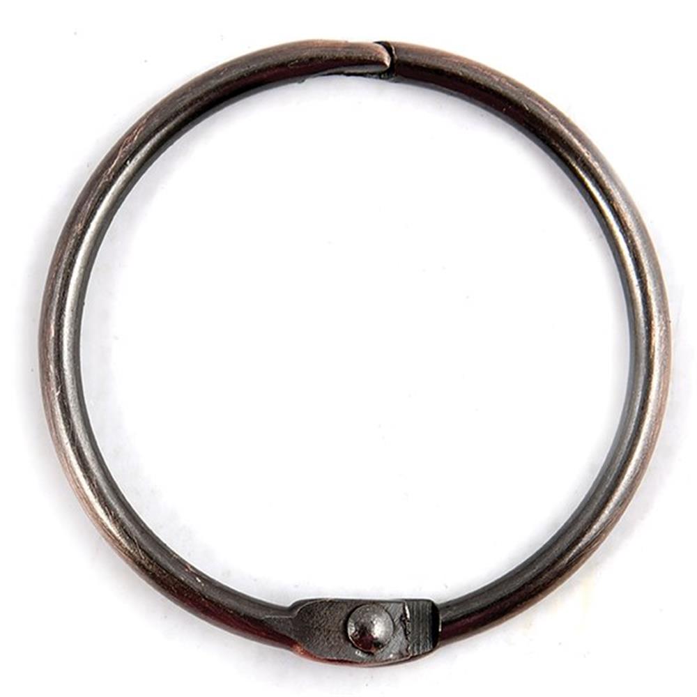 Leijma Curtain rings pack of 12 pcs - copper