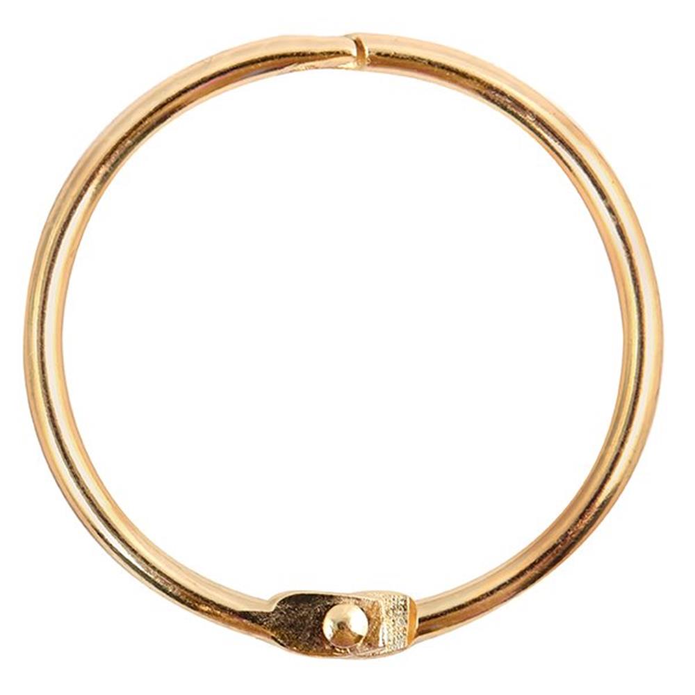 Leijma Curtain rings pack of 12 pcs - Gold