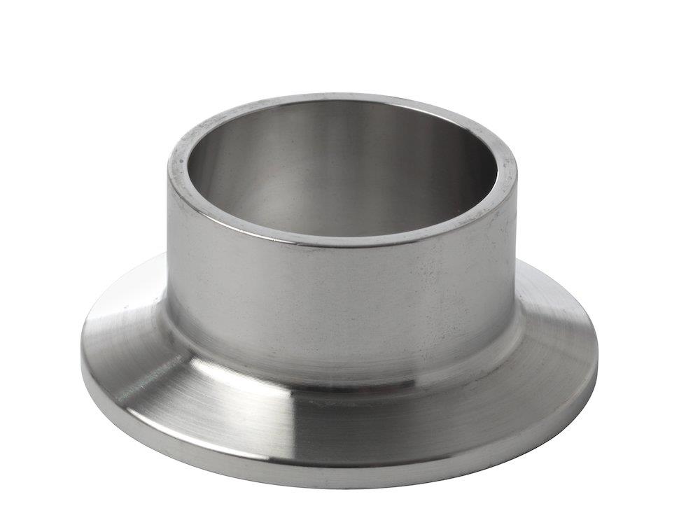 Hygienic Clamp Ferrule ISO 1127, Ø13.5 × 1.6 mm, 316L Satin
