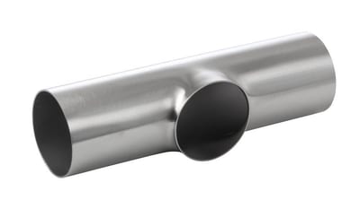 Hygienic Weld Tee, Ø35 × 1.5 mm, L 110 mm, 304 Matt