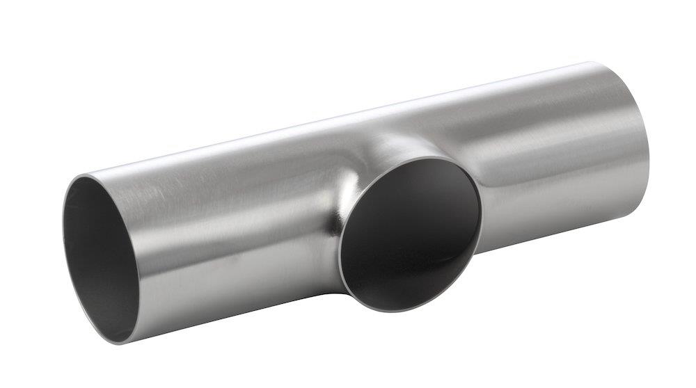 Hygienic Weld Tee, Ø23 × 1.5 mm, L 80 mm, 304 Satin