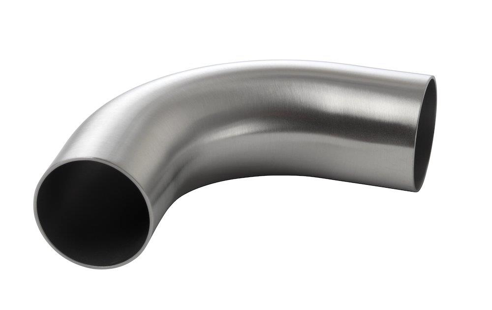 Hygienic Weld Bend 90°, Ø70 × 2 mm, R80, Long leg, 316L Matt