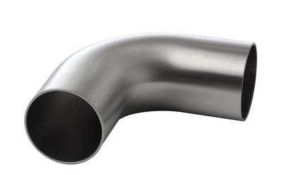 Hygienic Weld Bend 90°, Ø25 × 1.2 mm, R25, 316L Satin
