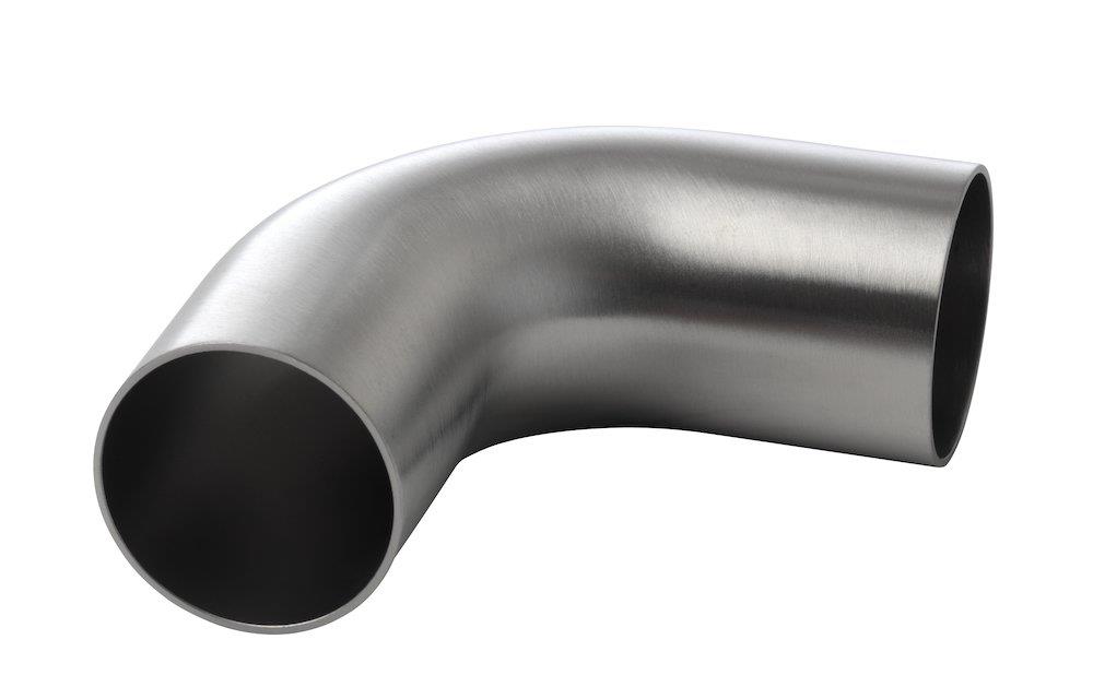 Hygienic Weld Bend 90°, Ø38 × 1.2 mm, R38, 316L Satin