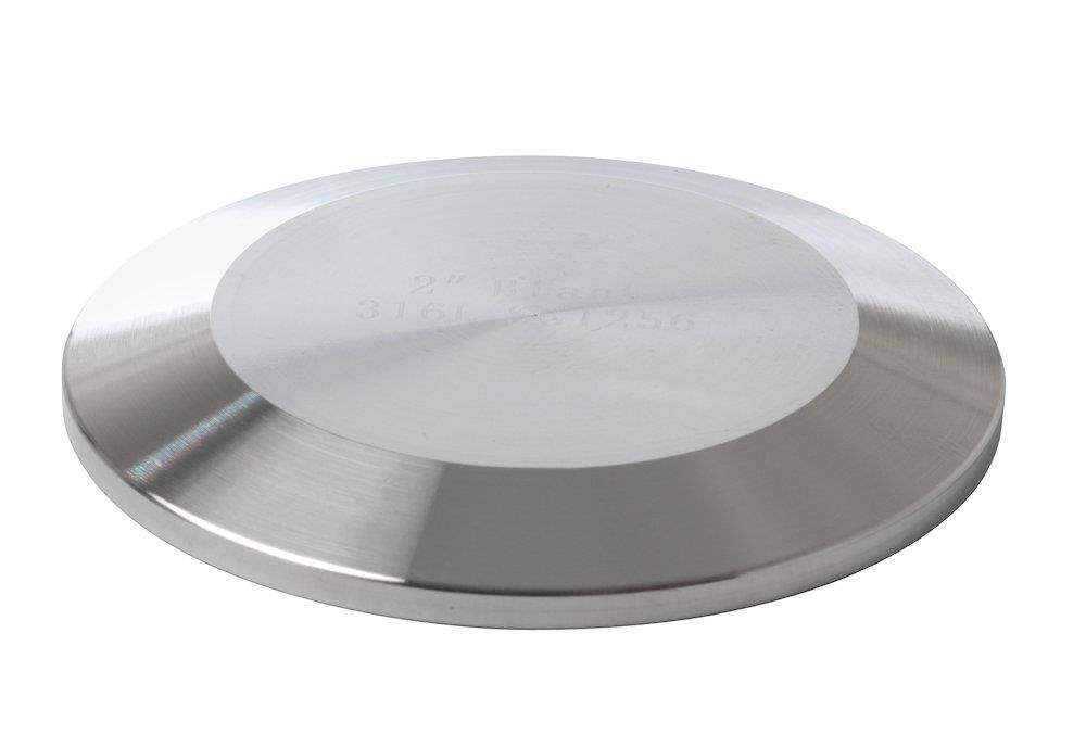 Hygienic Clamp Blind Disc, K64, 316L Satin
