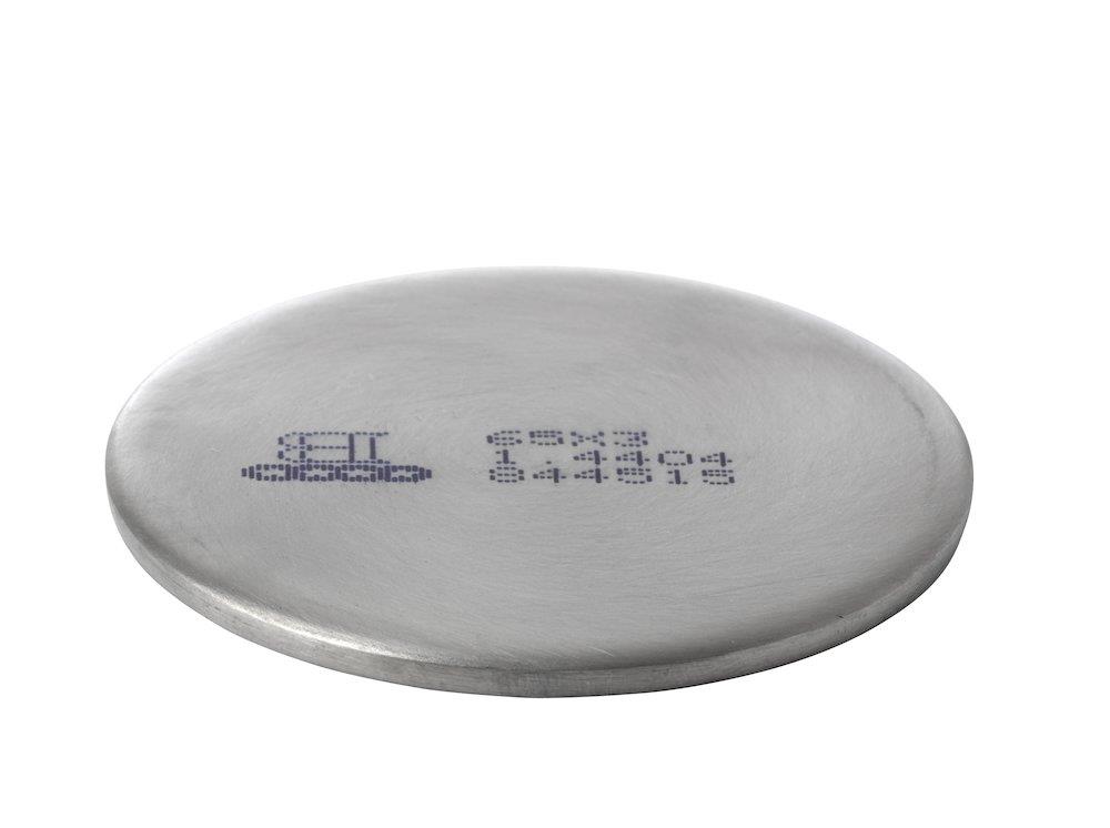 Hygienic Union Blind Disc DN80, 316L