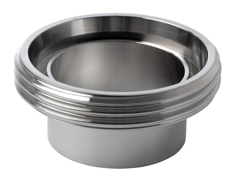 Hygienic Union Weld Male Part DIN 11851, DN50, RD 78 x 1/6", 316L