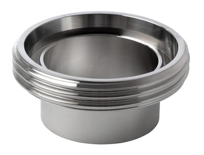 Hygienic Union Weld Male Part DIN 11851, DN50, RD 78 x 1/6", 316L