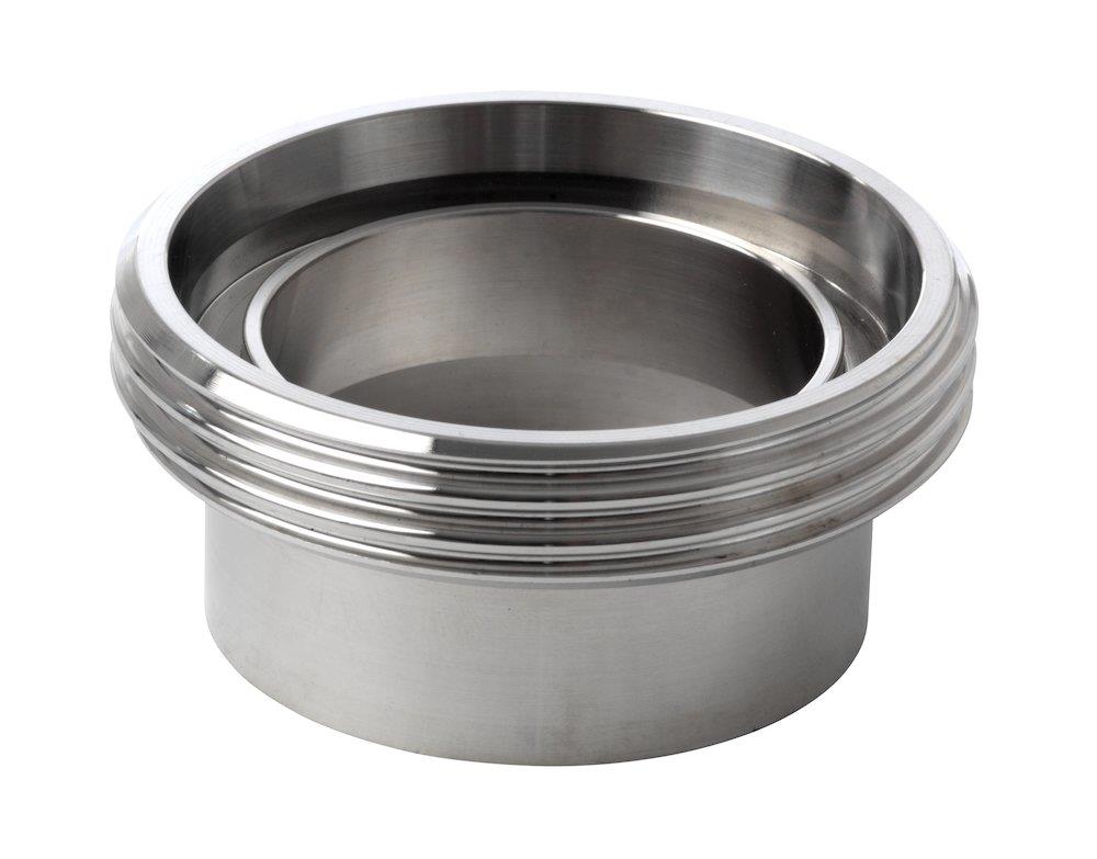Hygienic Union Weld Male Part DIN 11851, DN50, RD 78 x 1/6", 316L