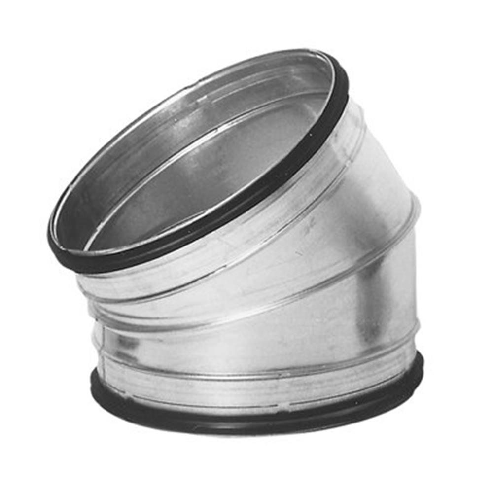 Lindab BFU Bend nipple seamed - 30°, 250mm