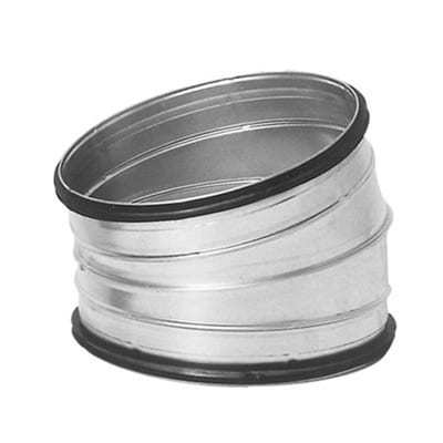 Lindab BU Bend nipple pressed - 15gr, 200mm