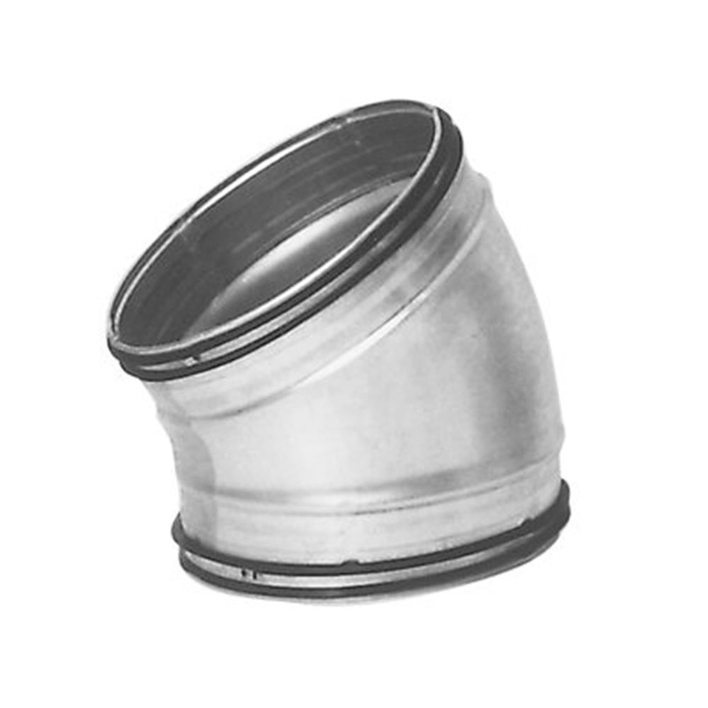 Lindab BU Bend nipple pressed - 30°, 80mm