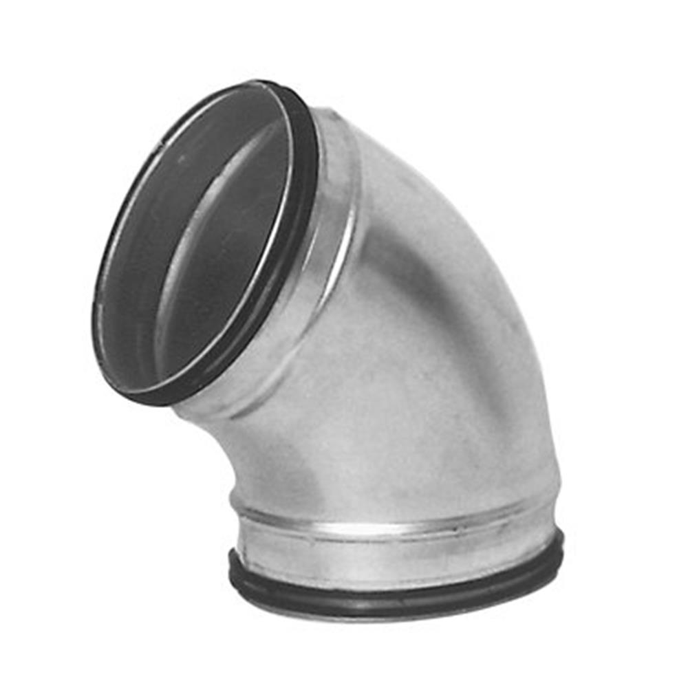 Lindab BU Bend nipple pressed - 60°, 200mm