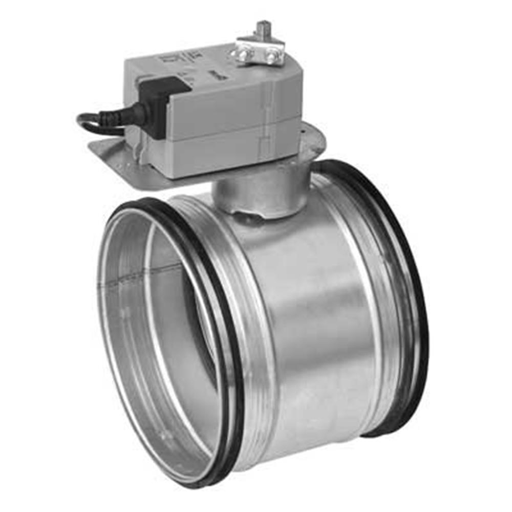 Lindab DTBCU Motor Damper - 160mm, on/off, 230V AC