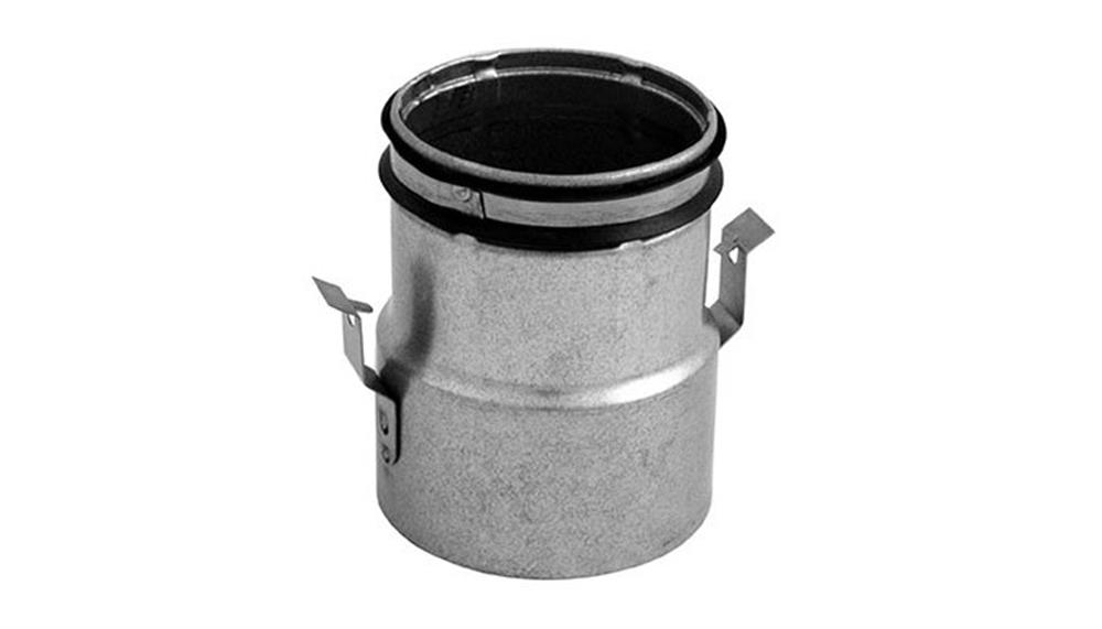 Lindab RCFU Reduction to LFPE - Concentric, 80mm, 76mm