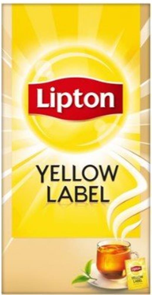 Lipton Tea yellow label - 25 breve