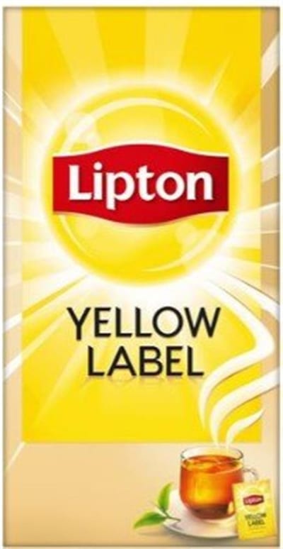 Lipton Tea yellow label - 25 breve