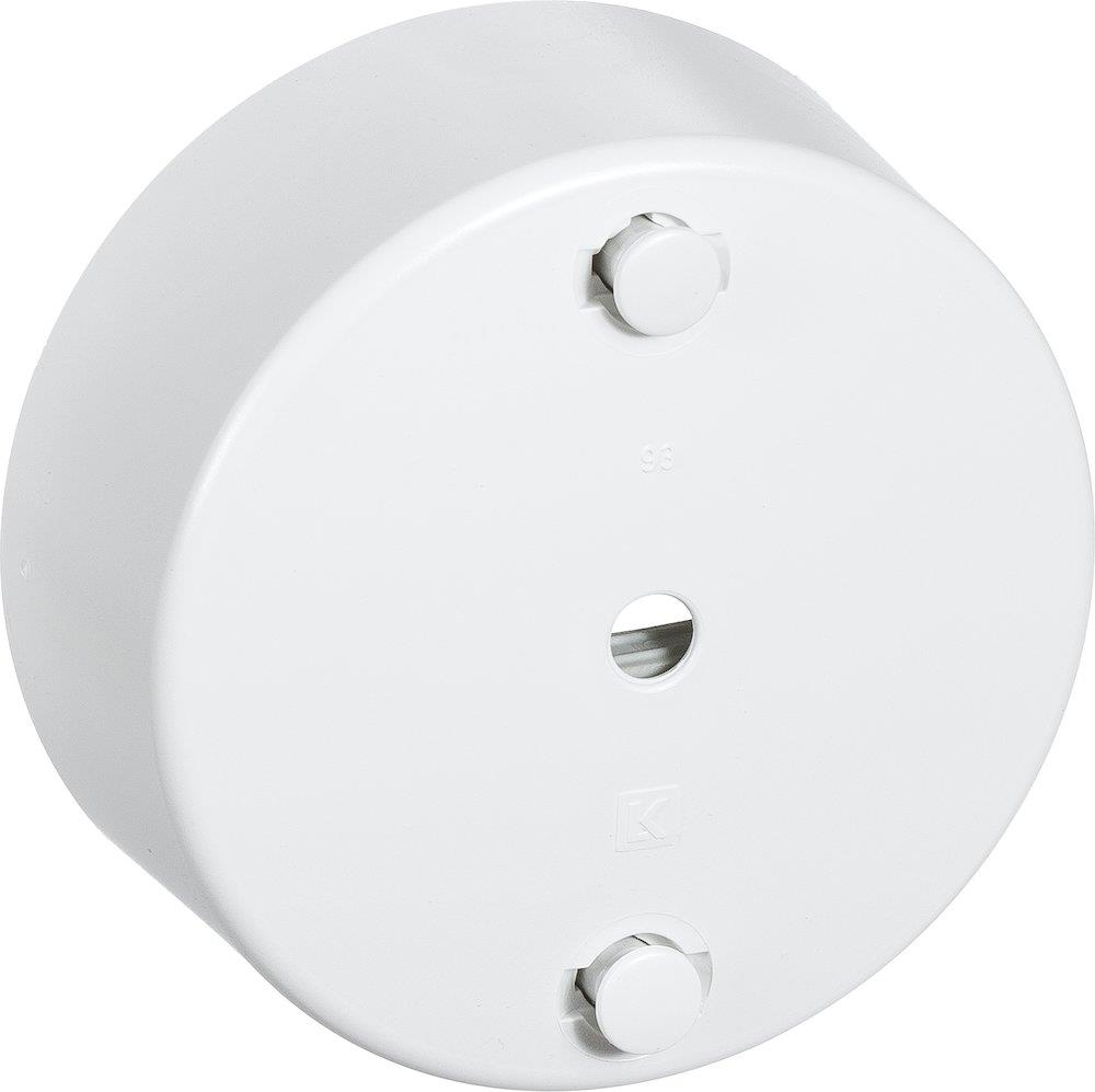 LK Clip rose - 80mm, 3P, white