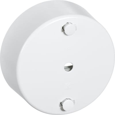 LK Clip rose - 80mm, 3P, white