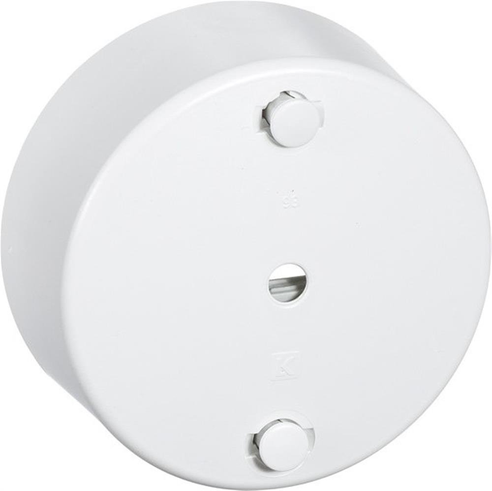 LK Clip rose - 80mm, 4P + earth, white