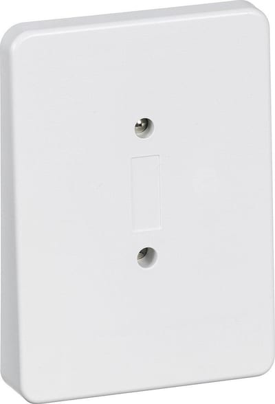 LK Dansk Flerpolet System Cover with cable outlet white - Dansk Flerpolet System IP20