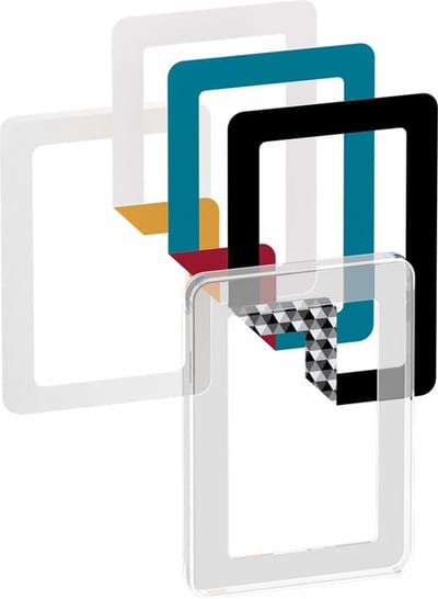 LK Fuga Design frame - Choice 68, 1,5, Transparent