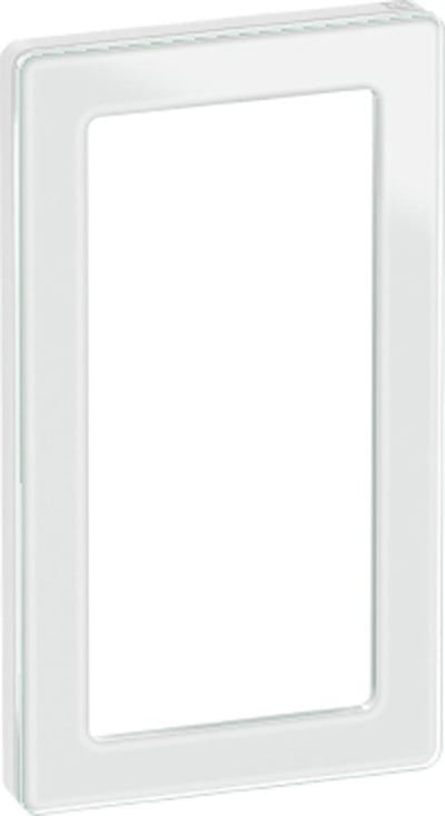 LK Fuga Design frame - Pure 66 Glas, 2, white