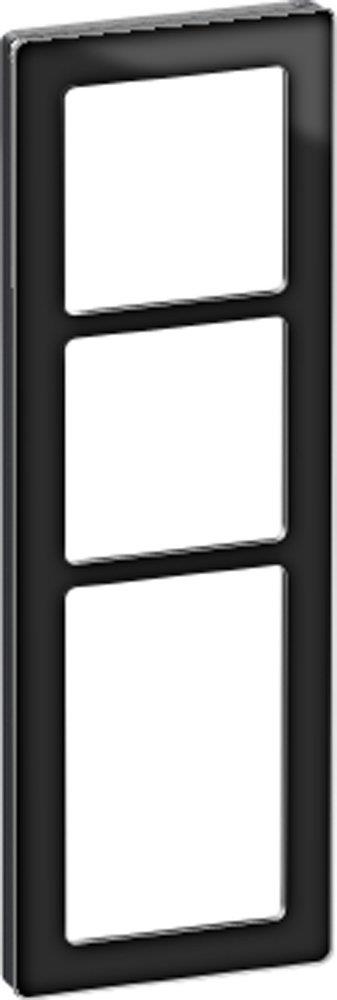 LK Fuga Design frame - Pure 66 Glas, 3,5, black