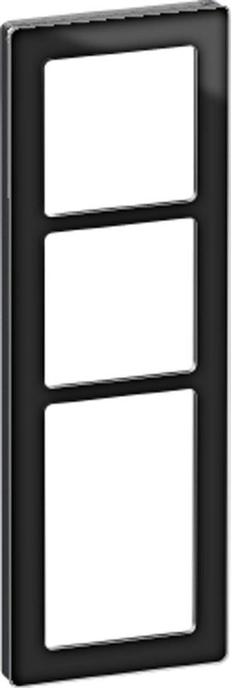 LK Fuga Design frame - Pure 66 Glas, 3,5, black