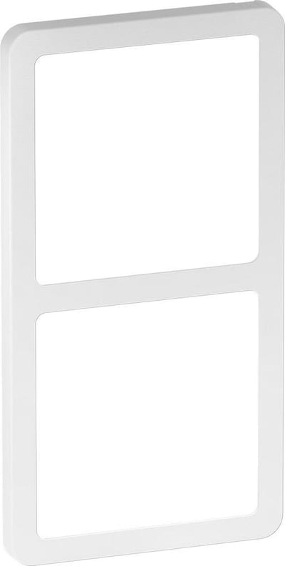 LK Fuga Design frame - Slim 55, 2 x 1, white