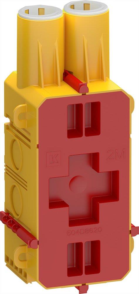 LK Fuga Embedding box - Fuga Air, 2, yellow
