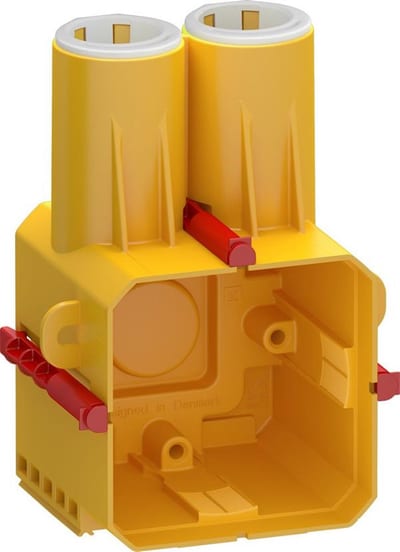 LK Fuga Embedding box without lid - Fuga Air, 1, yellow