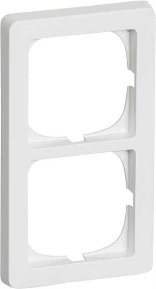 LK Fuga Frame - Baseline 63, 2 x 1, white