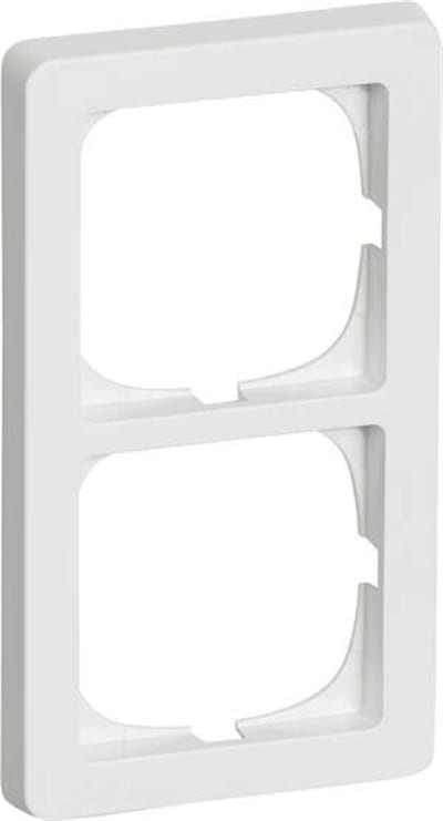 LK Fuga Frame - Baseline 63, 2 x 1, white