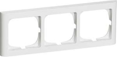 LK Fuga Frame horizontal - Softline 63, 3 x 1, white
