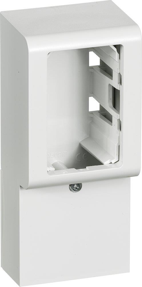 LK Fuga Panel base 49mm deep - Softline, 1,5, white