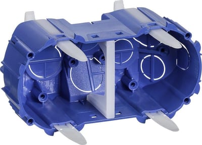 LK Opus 66-74 Pre-wall box 2 modules - OPUS 66-74, blue