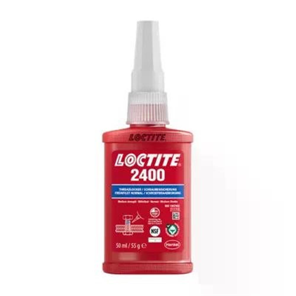 Loctite 2400 Thread lock not subject to labeling medium - 50ml, blue, NSF-S6