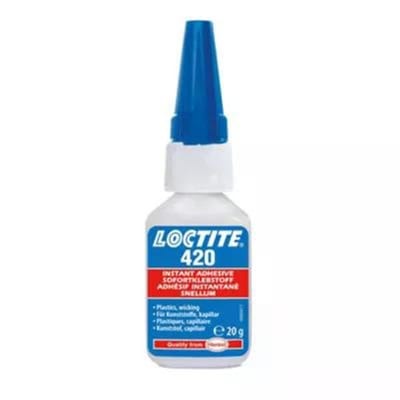 Loctite 420 Instant glue - 20G, Rubber, metal