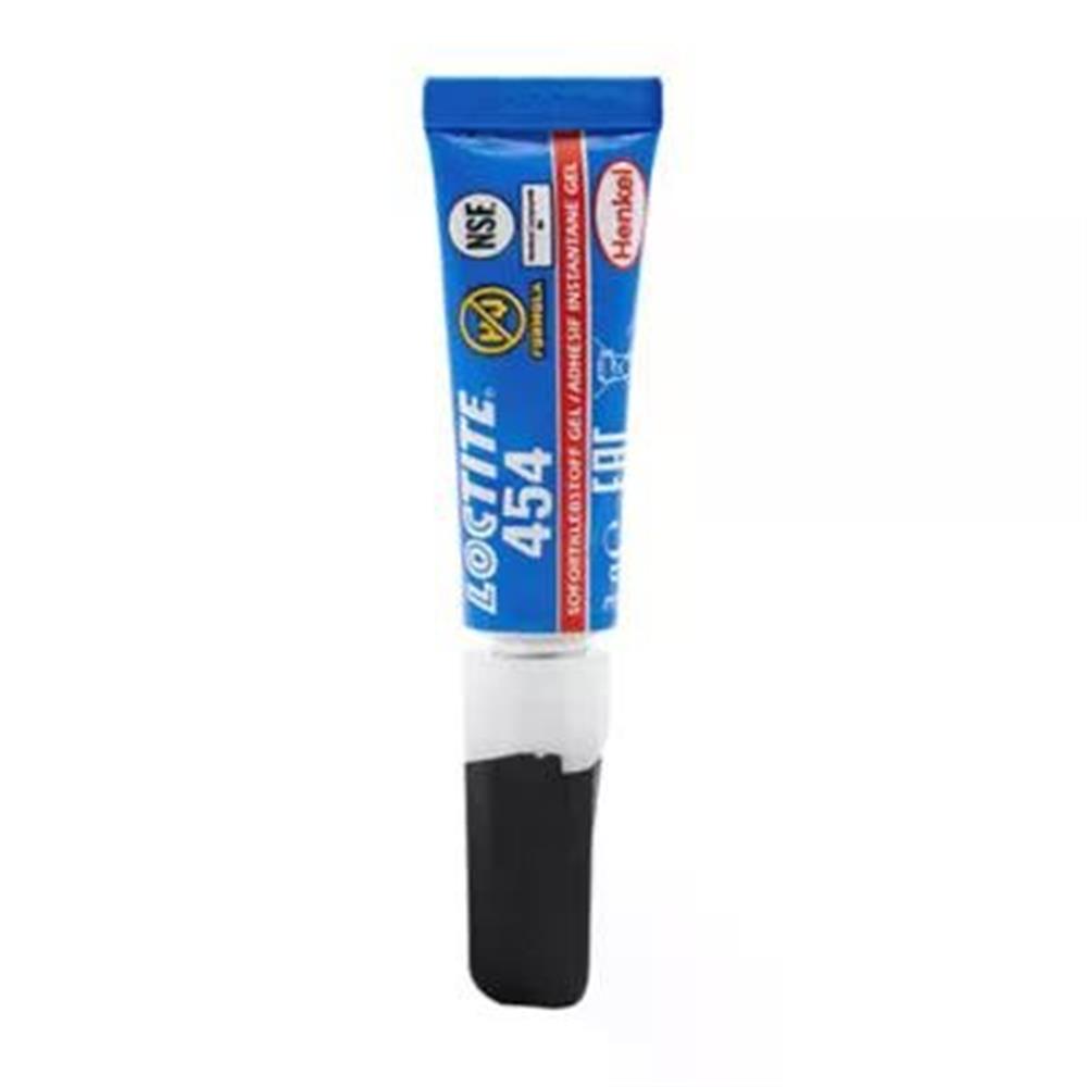 Loctite 454 Instant glue - 3G, NSF-P1, Elastomer, metal, plastic